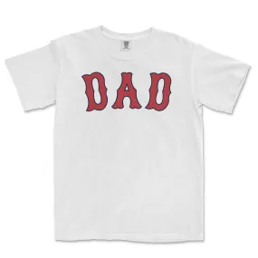 Boston Baseball Dad | Comfort Colors vintage tee