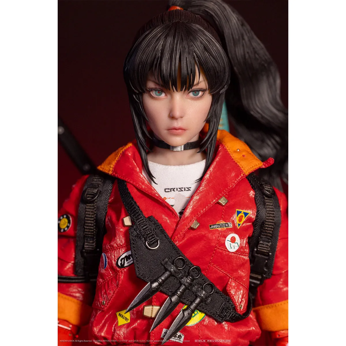 HiPlay JND STUDIOS Bounty Hunter Hikaru Collector's Edition Revolutionary Girl Series Action Figure