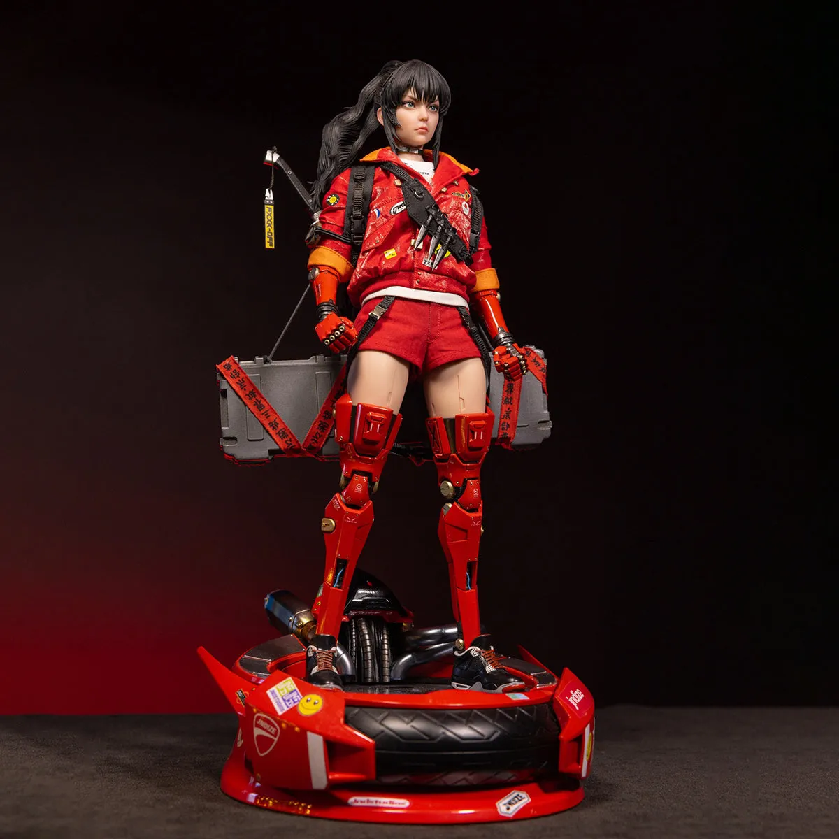 HiPlay JND STUDIOS Bounty Hunter Hikaru Collector's Edition Revolutionary Girl Series Action Figure