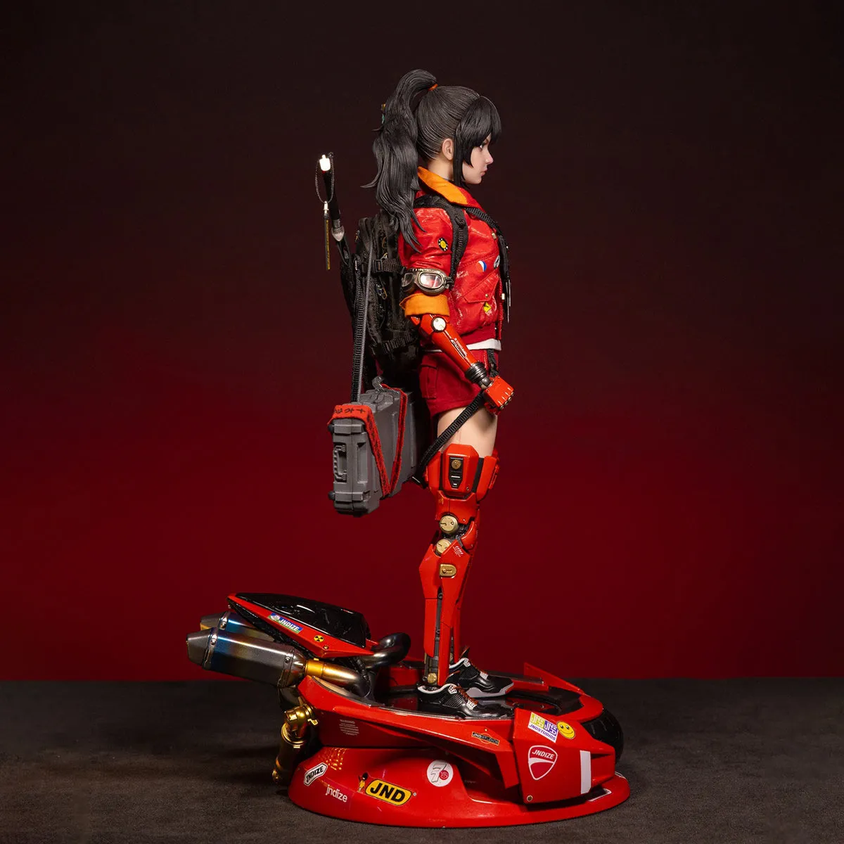 HiPlay JND STUDIOS Bounty Hunter Hikaru Collector's Edition Revolutionary Girl Series Action Figure