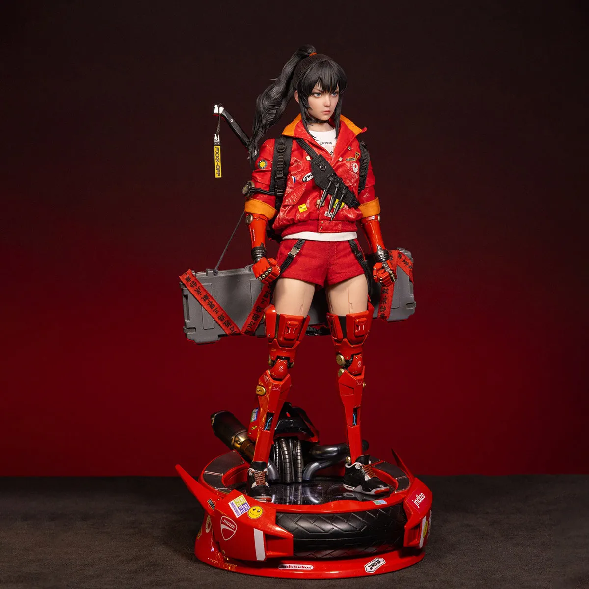 HiPlay JND STUDIOS Bounty Hunter Hikaru Collector's Edition Revolutionary Girl Series Action Figure