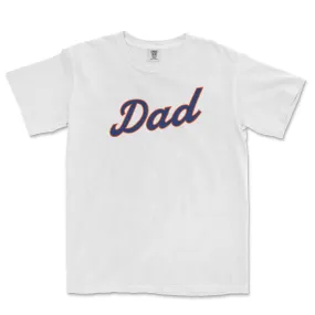 Queens Baseball Dad | Comfort Colors Vintage Tee